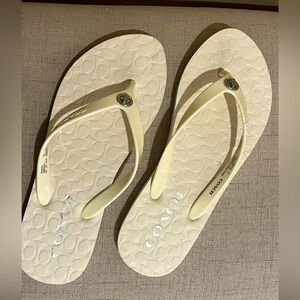 Coach Women's Ivory Sandals